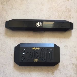 Kat Von D Shade + Light Eye Contour + Makeup Brush